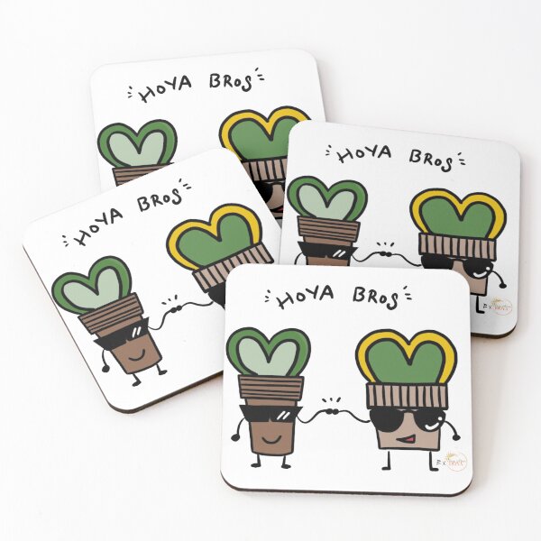 Item preview, Hoya Bros illustration for shirt printing, plant stickers, hoya plant stickers | Bay Area Hoya designed and sold by BayAreaHoyaShop.