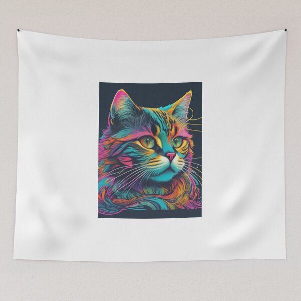 Item preview, Beautiful kitty art designed and sold by CreativityCurve.