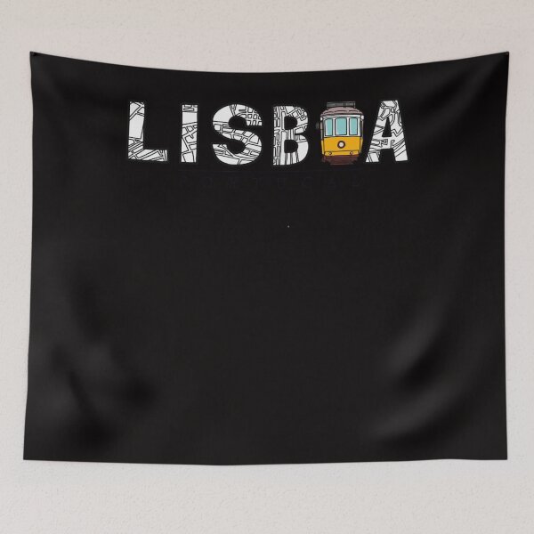 Item preview, Lisbon Map Tram  designed and sold by MaevLeus.
