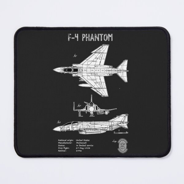 Artikelvorschau, F-4 Phantom-Blaupause entworfen und verkauft von OldschoolCrew.