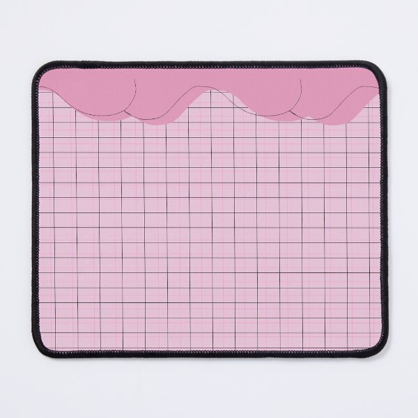 Item preview, pink grid wave designed and sold by Madomuay.
