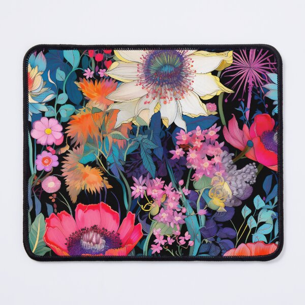 Item preview, Colorful Flower Pattern AI designed and sold by junkydotcom.