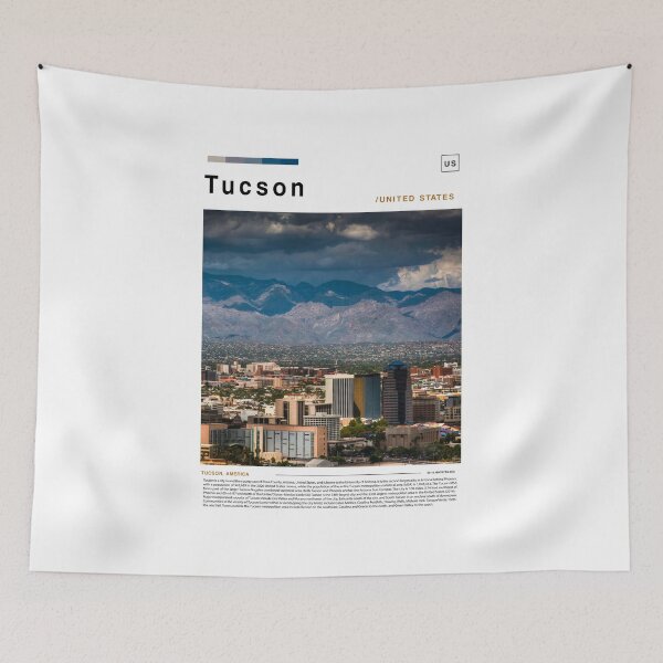 Item preview, Tucson poster landscape designed and sold by paulrommer.