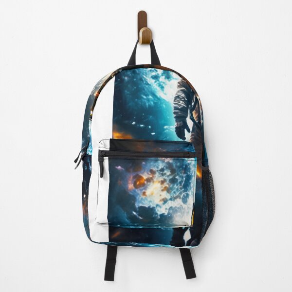 Item preview, Interstellar Traveler Astronaut Earth Space Art designed and sold by lematworks.