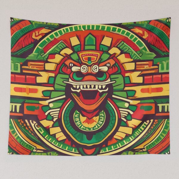 Item preview, Quetzalcoatl 20 designed and sold by AIfolklore.