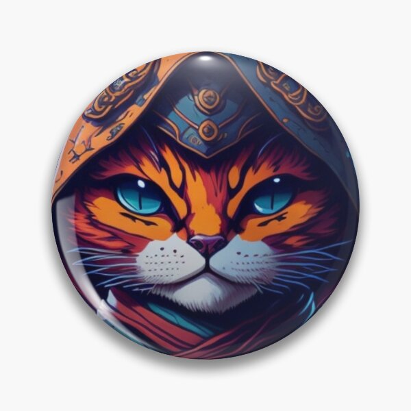 Item preview, Ninja Cat Art designed and sold by CreativityCurve.