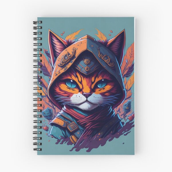 Item preview, Ninja Cat Art designed and sold by CreativityCurve.