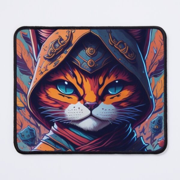 Item preview, Ninja Cat Art designed and sold by CreativityCurve.