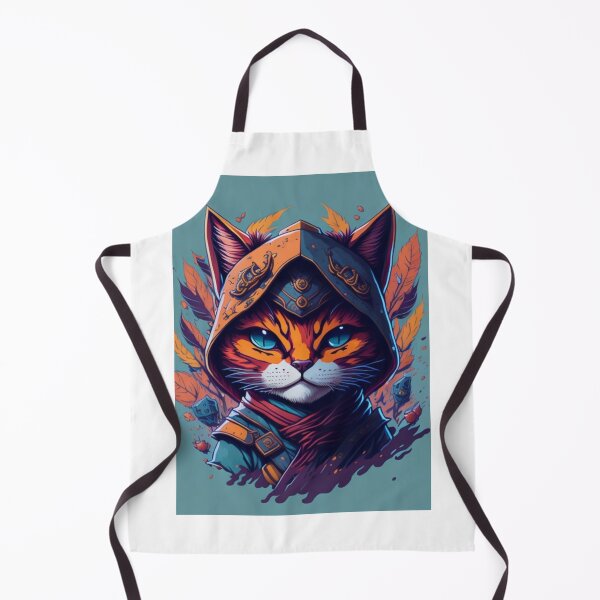 Item preview, Ninja Cat Art designed and sold by CreativityCurve.