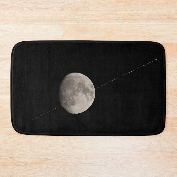 Item preview, International Space Station transiting the Moon designed and sold by James Cumming.