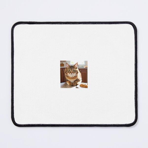 Item preview, A cat eating croissants designed and sold by cesavision.