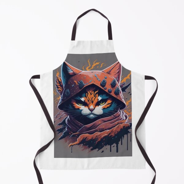 Item preview, Beautiful Cat Ninja Art designed and sold by CreativityCurve.