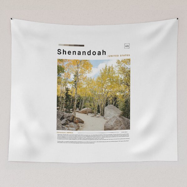 Item preview, Shenandoah poster landscape designed and sold by paulrommer.