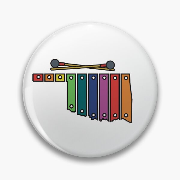 Item preview, Rainbow Xylophone Oklahoma  designed and sold by Katherine Reardon.