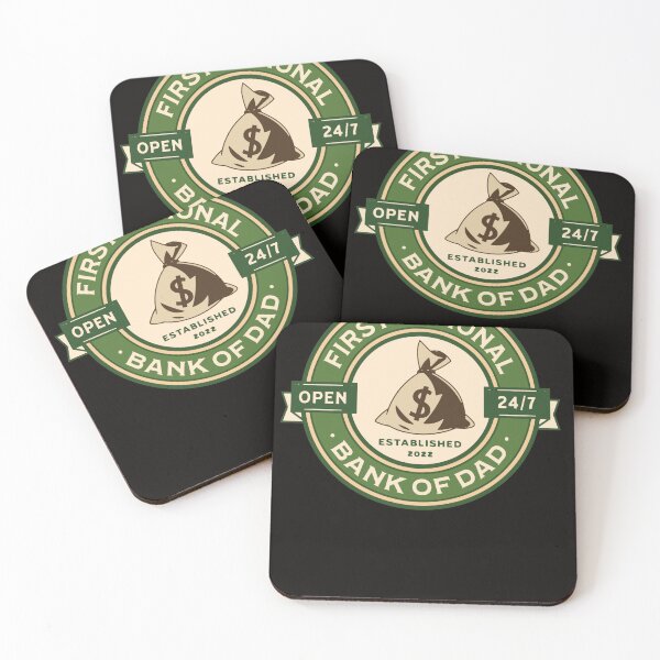 Item preview, First National Bank of Dad Father's Day  designed and sold by MaevLeus.