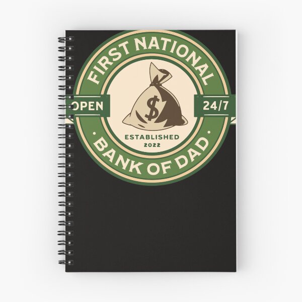 Item preview, First National Bank of Dad Father's Day  designed and sold by MaevLeus.