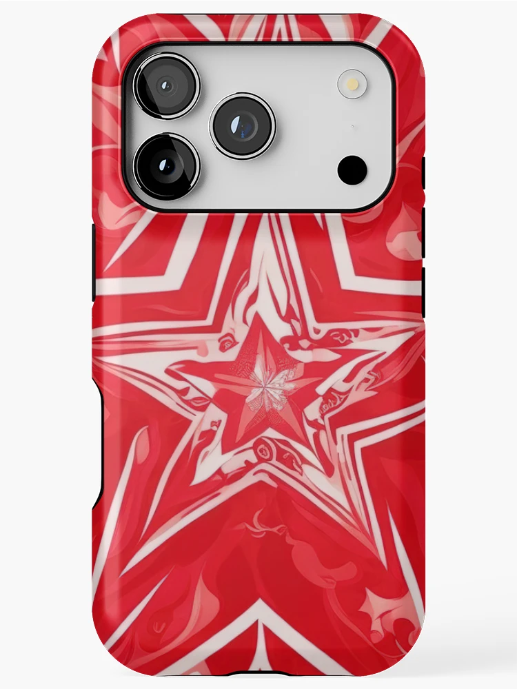 Thumbnail 1 of 4, iPhone Case, Redstar designed and sold by CoolPixels.