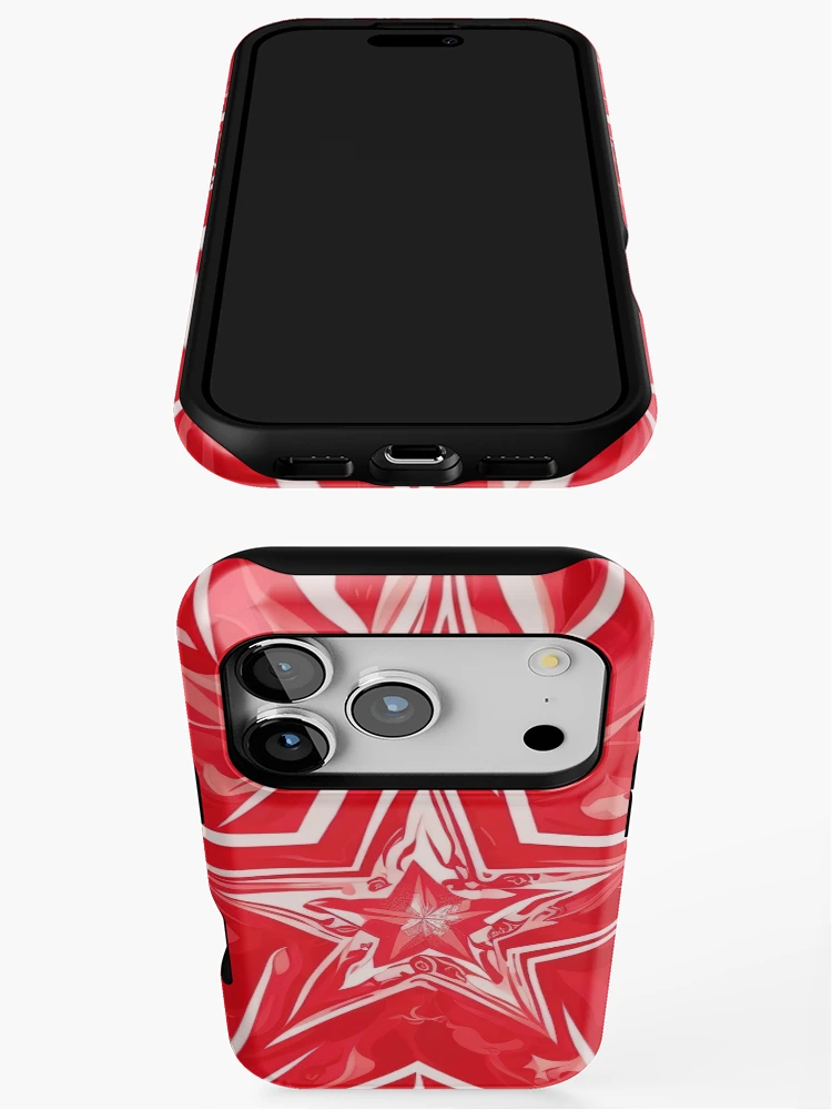 Thumbnail 3 of 4, iPhone Case, Redstar designed and sold by CoolPixels.