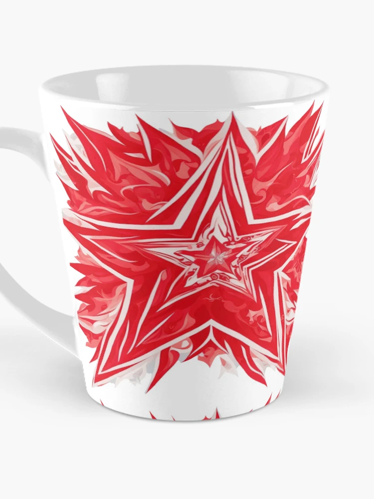 Thumbnail 3 of 4, Coffee Mug, Redstar designed and sold by CoolPixels.