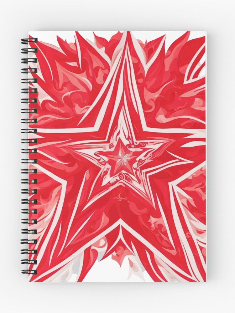 Thumbnail 1 of 3, Journal, Redstar designed and sold by CoolPixels.