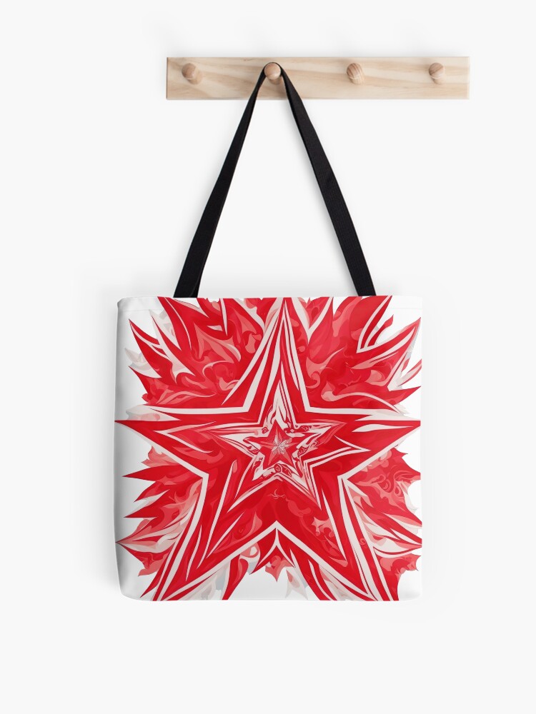 Thumbnail 1 of 2, Tote Bag, Redstar designed and sold by CoolPixels.
