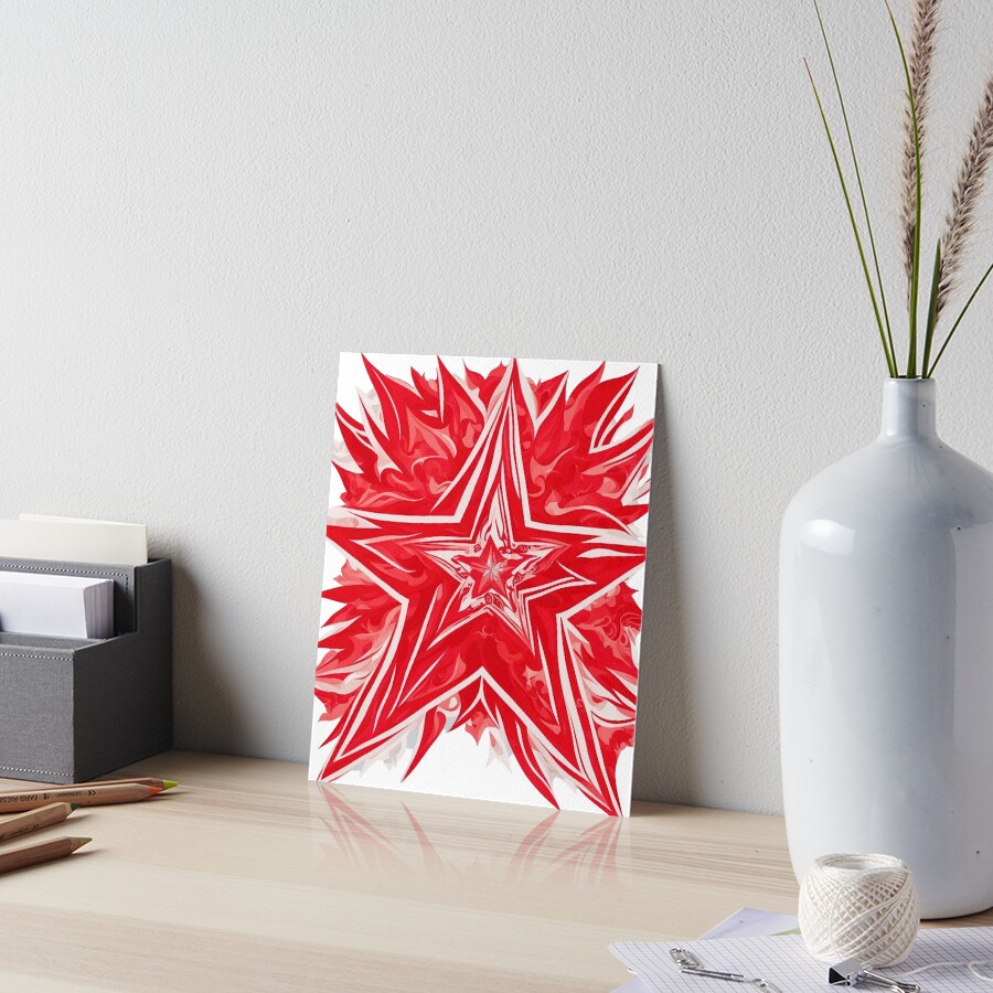 Item preview, Art Board Print designed and sold by CoolPixels.