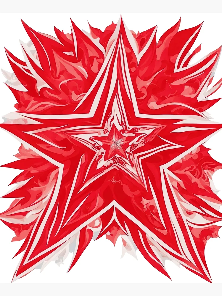 Thumbnail 6 of 6, Apron, Redstar designed and sold by CoolPixels.