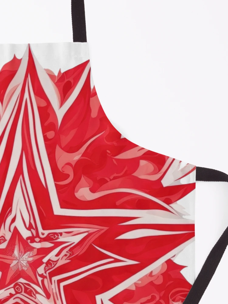 Thumbnail 3 of 6, Apron, Redstar designed and sold by CoolPixels.