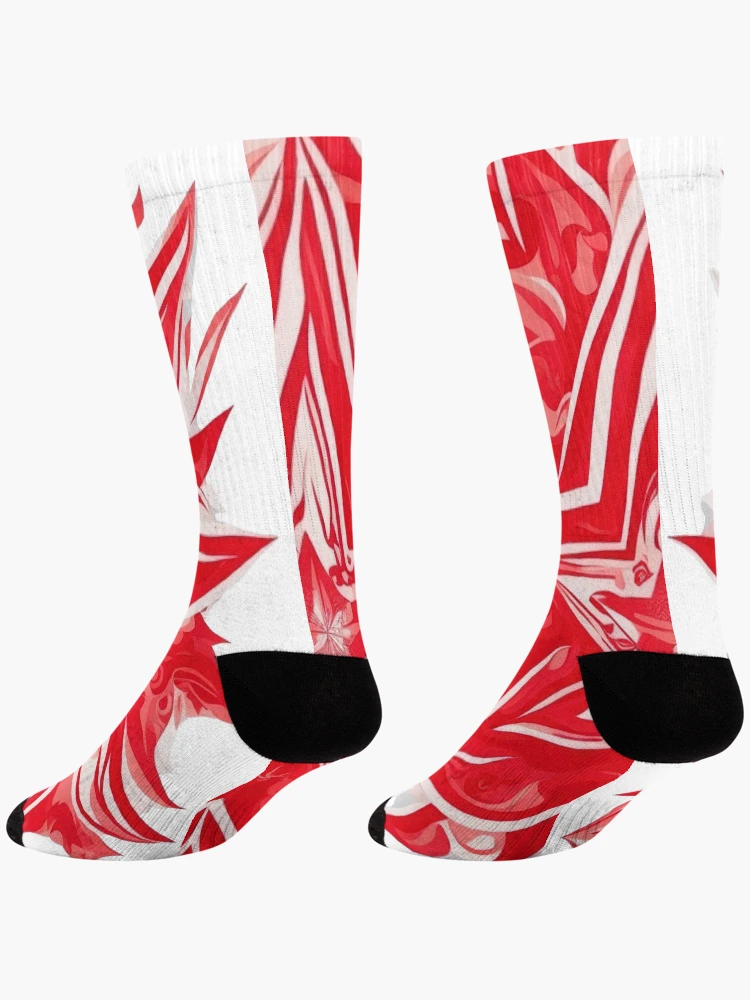 Thumbnail 4 of 5, Socks, Redstar designed and sold by CoolPixels.