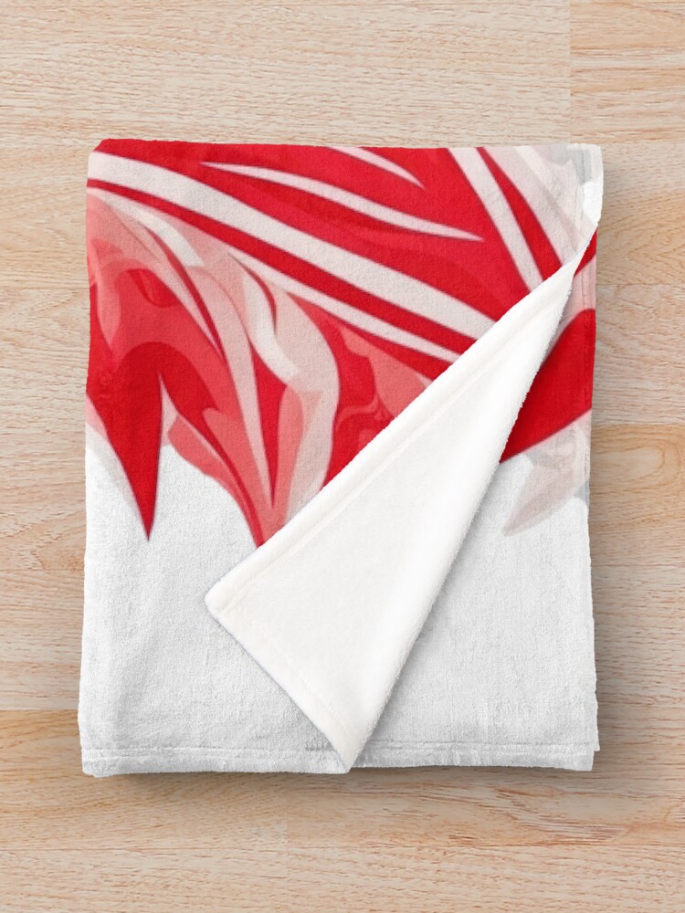 Thumbnail 3 of 6, Throw Blanket, Redstar designed and sold by CoolPixels.