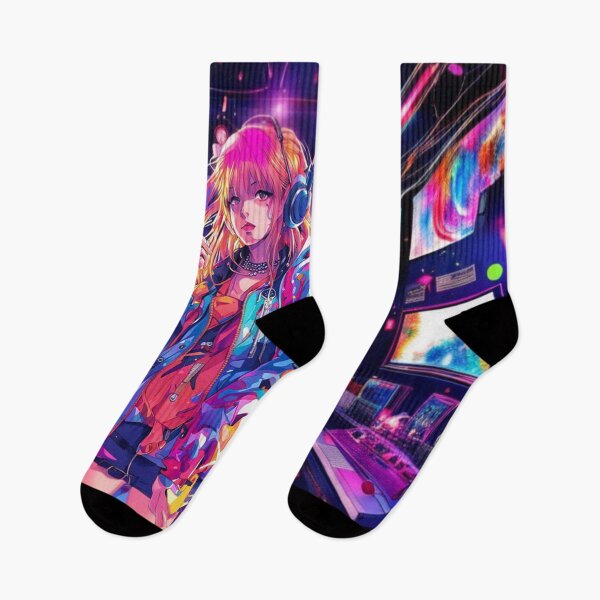 Item preview, Colorful Anime Girl designed and sold by shadowscapeart ..
