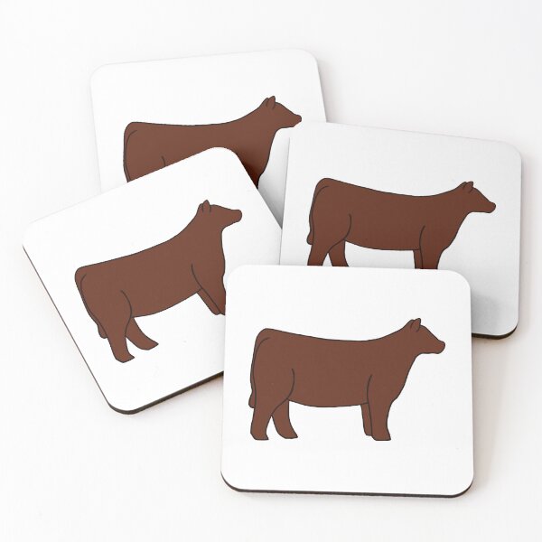 Item preview, Red Angus Show Cow designed and sold by aldoc-hoas.