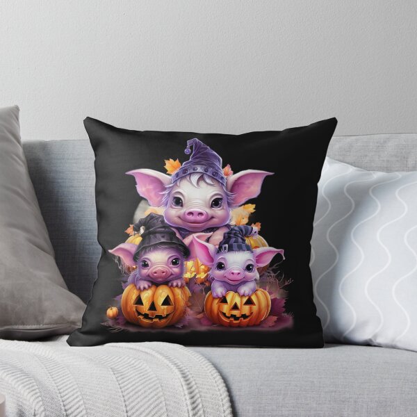 Aperçu de l'œuvre cochon d'halloween créée et vendue par BartekDesigne.