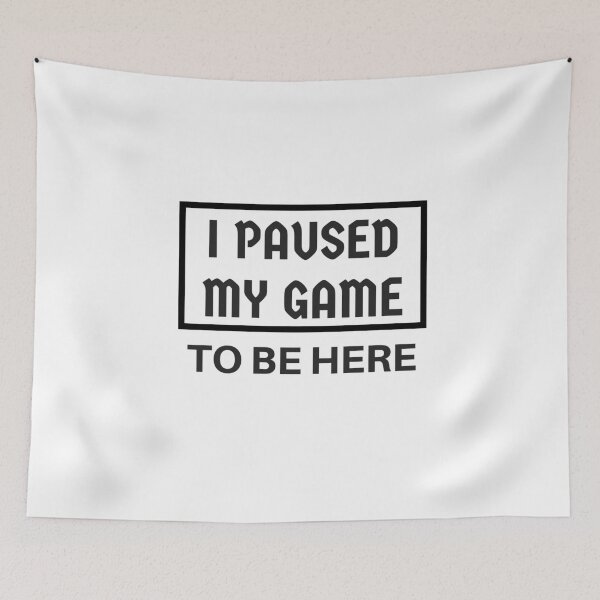Item preview, i paused my game to be here designed and sold by MallsD.