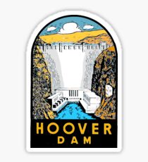 Hoover Dam décalque de voiture vintage USA Sticker