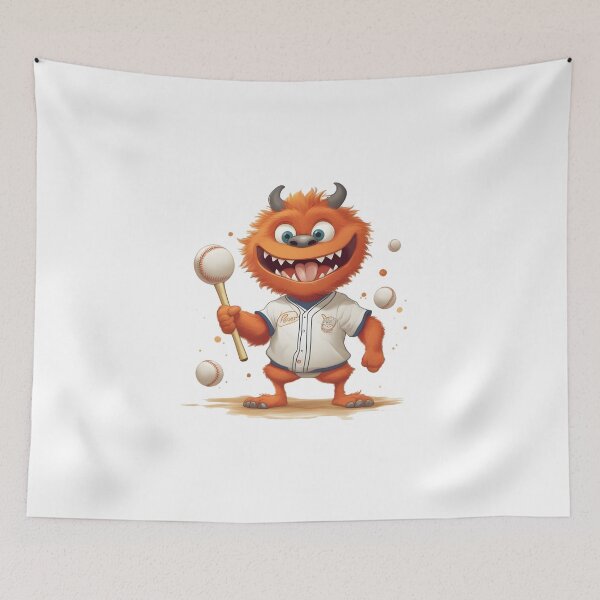 Item preview, Crazy Baseball Monster I designed and sold by DevemDavam.