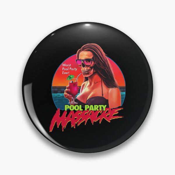 Item preview, Pool Party Massacre - "Original  Art"【﻿Ｈｏｒｒｏｒ】  （2019）☆VHS|Gasm Video☆ BEST SELLING Limited Edition | Perfect Gift For You And Friends designed and sold by BimBamThompson.