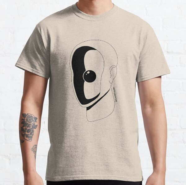 Vide plein T-shirt classique
