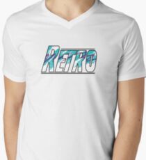 Retro Men's V-Neck T-Shirt