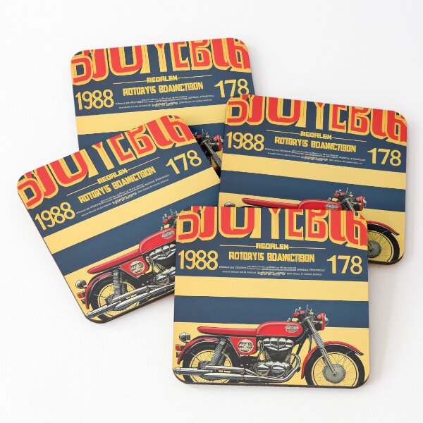 Item preview, Vintage motorcycle advertisement designed and sold by Goodyzaa.