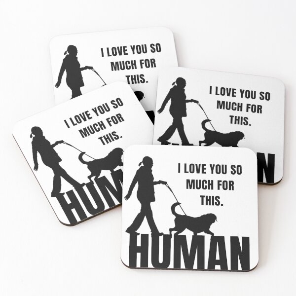 Item preview, I Love You So Much For This human, Funny heart touching quote designed and sold by Greenpills.