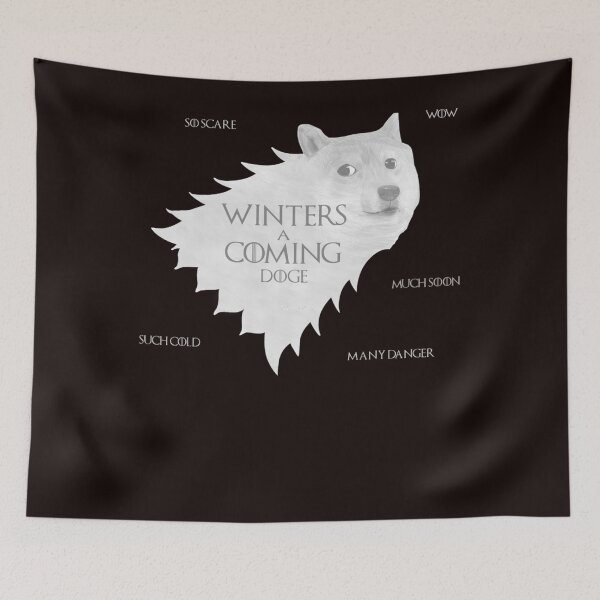 Item preview, House Doge Such Winter, Much Soon  designed and sold by ReyHaag.