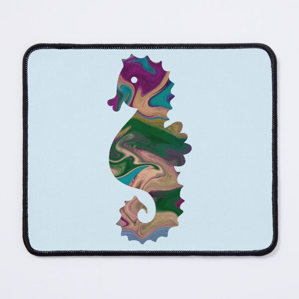 Item preview, Fluid Art Seahorse designed and sold by Jane Izzy Designs.