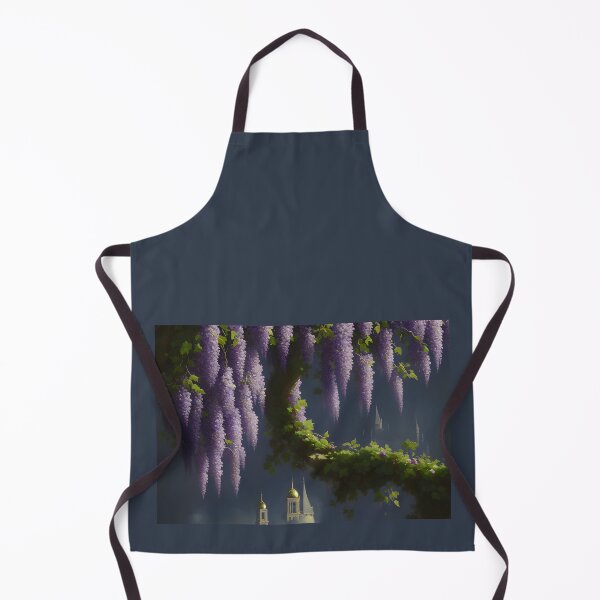 Item preview, Purple Wisteria in Bloom - Regency Era Vintage Wisteria Blossoms - Regencycore 3 of 4 designed and sold by Beachy.