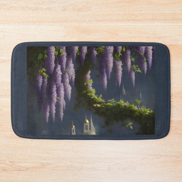 Item preview, Purple Wisteria in Bloom - Regency Era Vintage Wisteria Blossoms - Regencycore 3 of 4 designed and sold by Beachy.