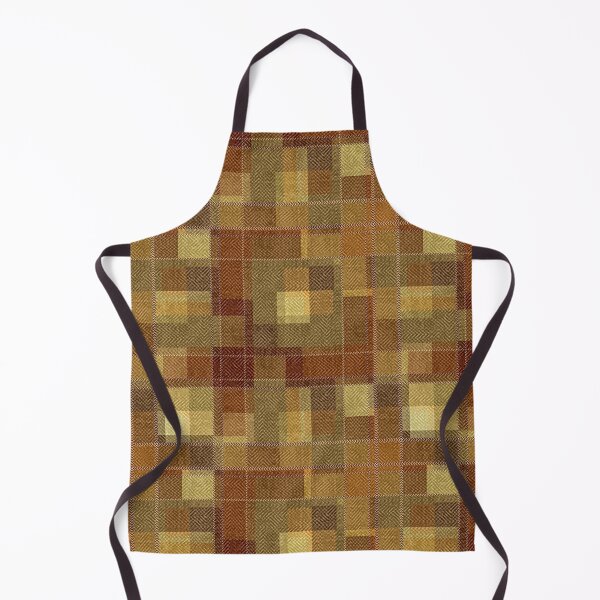 Item preview, Textured monochrome brown tartan plaid. designed and sold by marinaklykva.