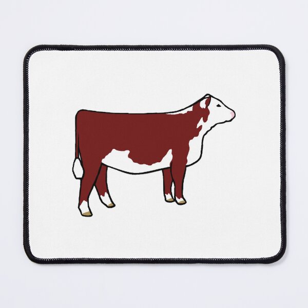 Item preview, Hereford Heifer (color) designed and sold by micah-dunns.