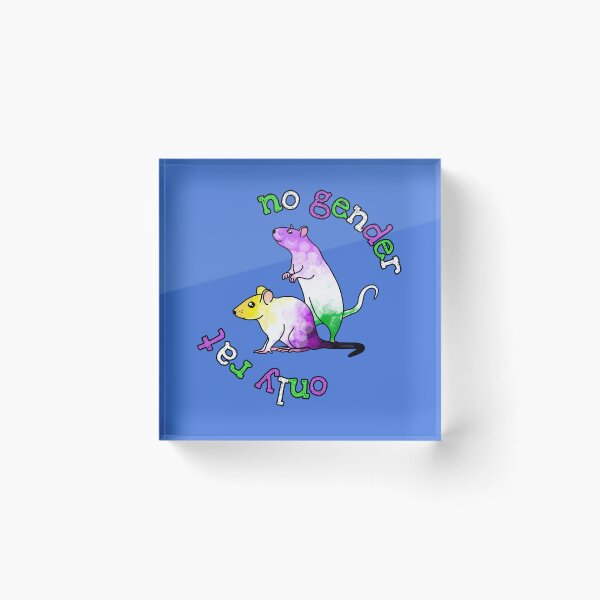 Item preview, No Gender. Only Rat. designed and sold by Art by Veya.