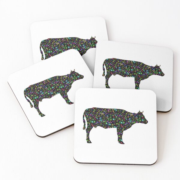 Item preview, Star, colorful, pattern, cattle, farm animal, live stock, show, steer, livestock, cow designed and sold by micah-dunns.
