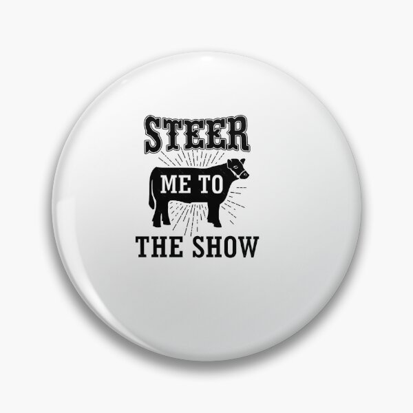 Item preview, Steer me to the show cute cattle hoodie gift farm designed and sold by micah-dunns.